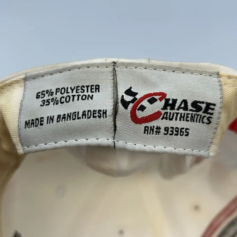 Vintage GM Goodwrench Service Plus Snapback Hat Chase Authentics NASCAR W3
